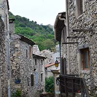 ruelles médiévales à Cruas